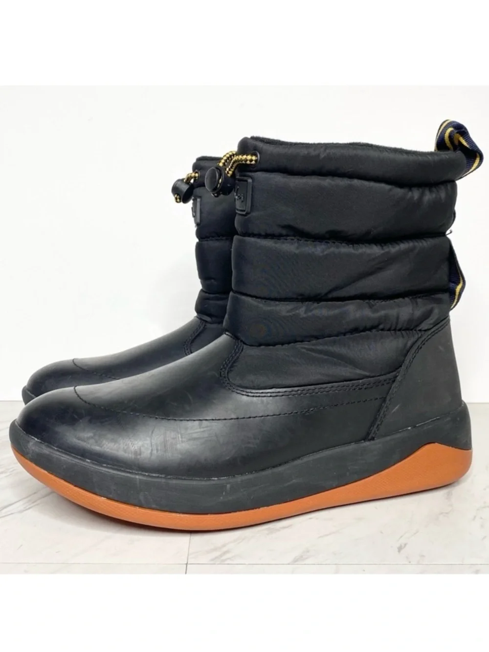 Joules Coniston Waterproof Black Boot 9